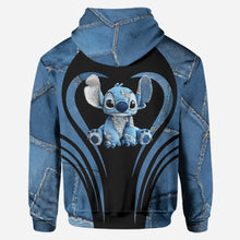 Load image into Gallery viewer, Personalized Ohana Hoodie and Leggings Set for Family Gift
