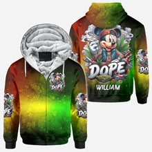 Load image into Gallery viewer, Personalized All Over Shirt with Weed Design Custom Name Gift
