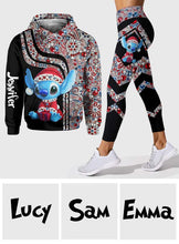 Load image into Gallery viewer, Personalized Ohana Hoodie &amp; Leggings Set Custom Family Gift
