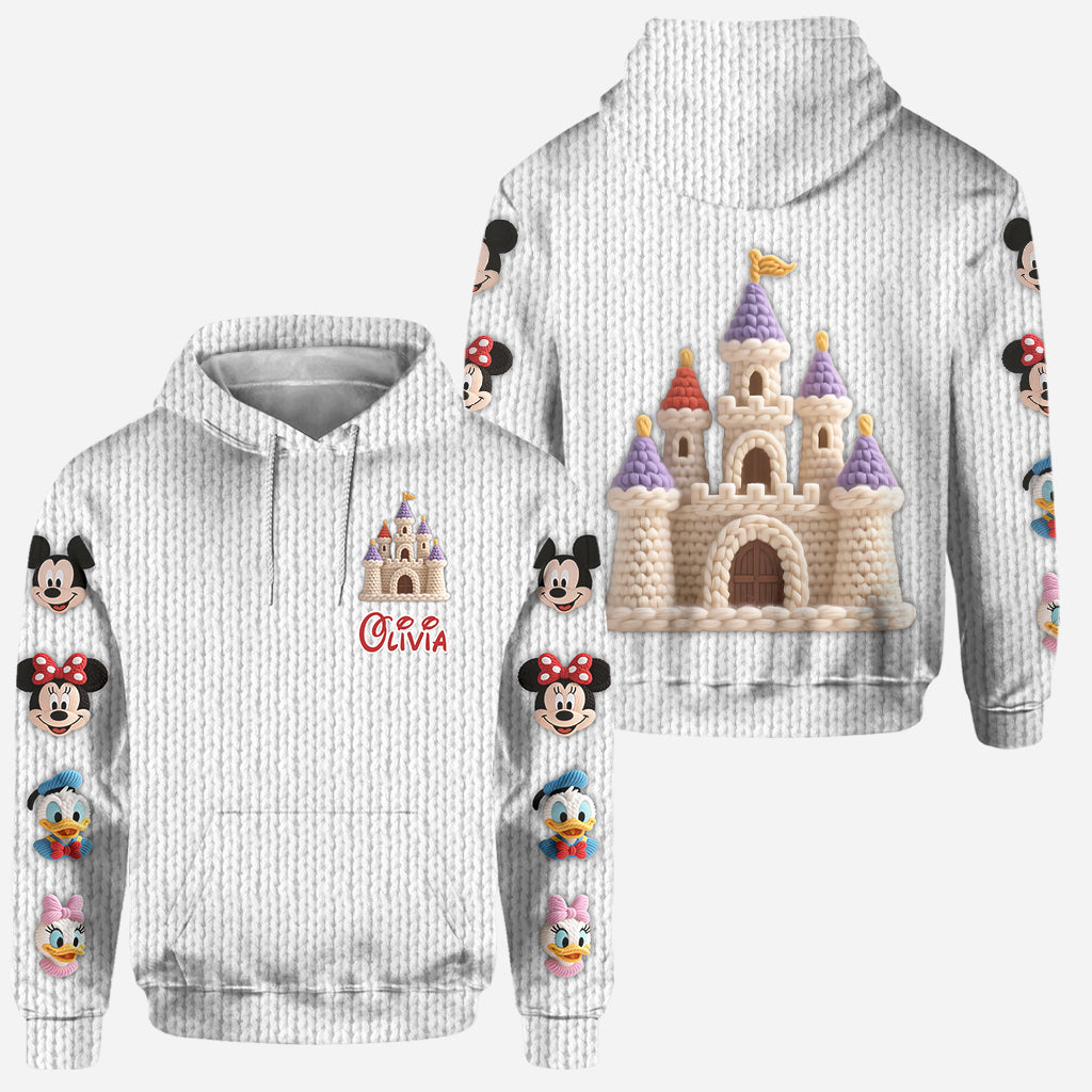 Personalized Mouse Hoodie and Leggings Set Custom Name Gift