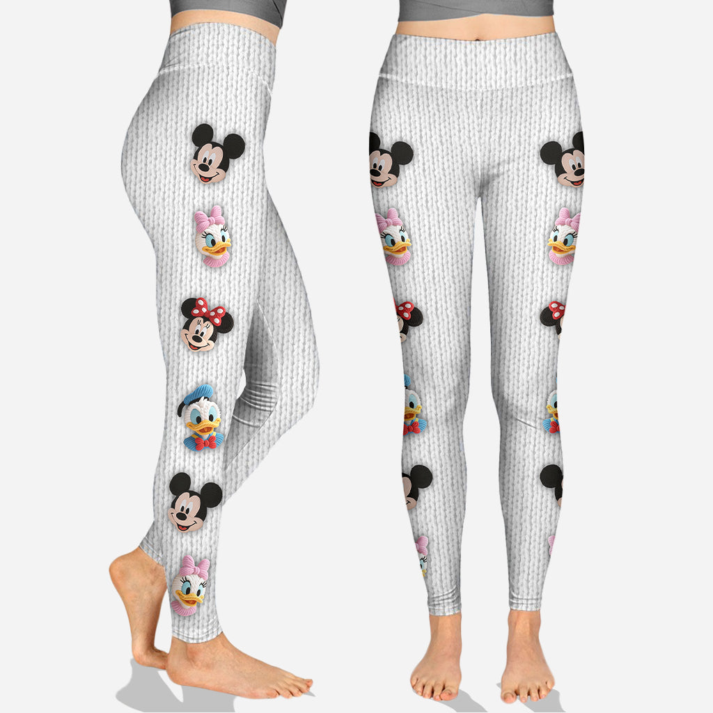Personalized Mouse Hoodie and Leggings Set Custom Name Gift