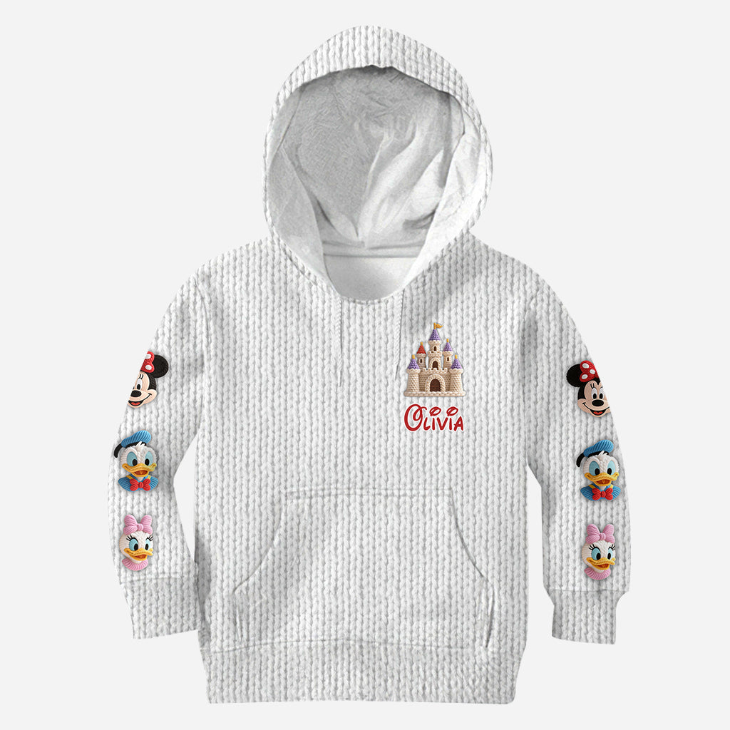 Personalized Mouse Hoodie and Leggings Set Custom Name Gift