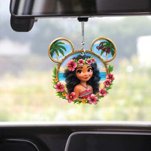 Load image into Gallery viewer, Personalized Disney Mouse Car Ornament Custom Name Gift
