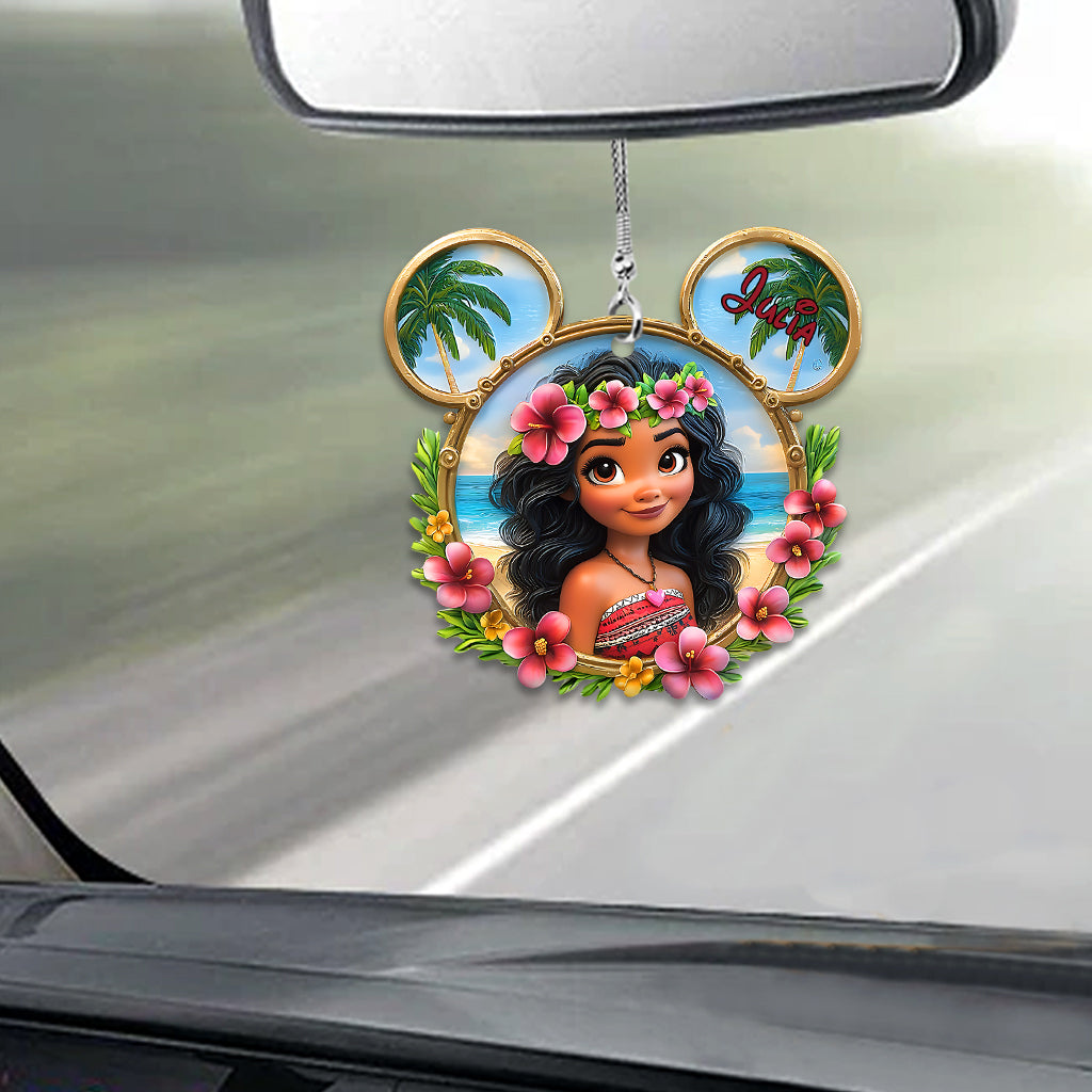 Personalized Disney Mouse Car Ornament Custom Name Gift