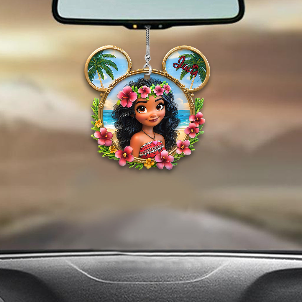 Personalized Disney Mouse Car Ornament Custom Name Gift