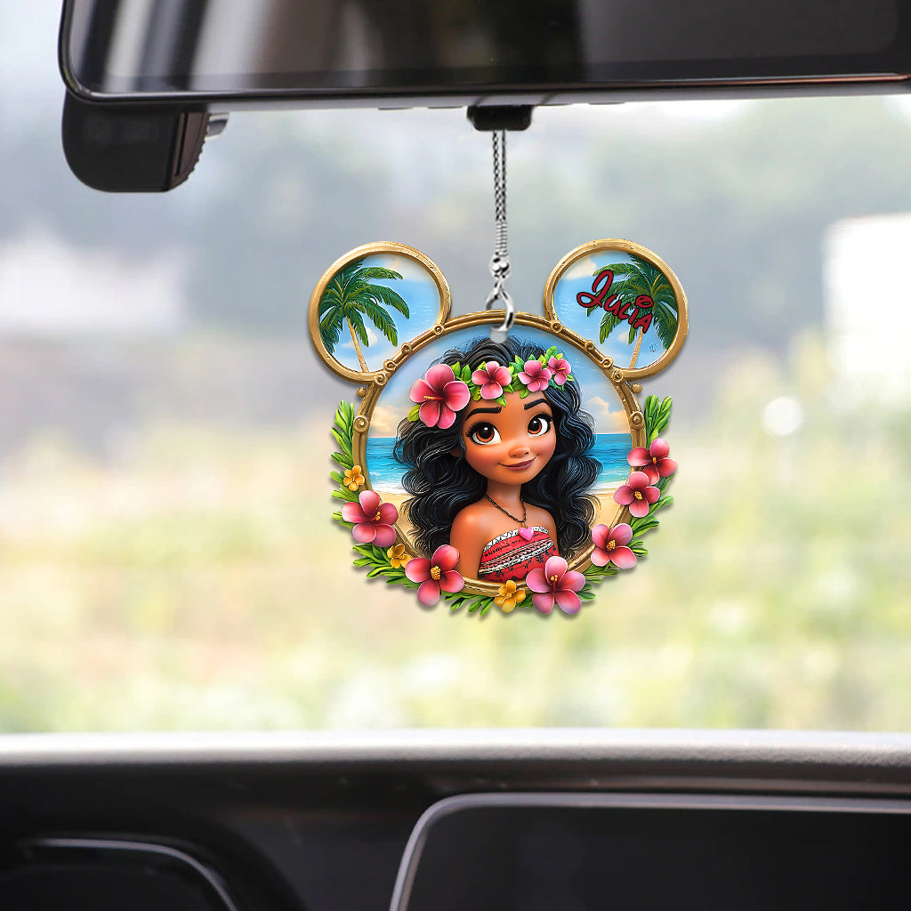 Personalized Disney Mouse Car Ornament Custom Name Gift