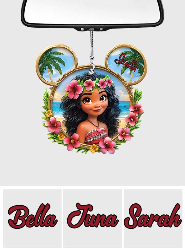Personalized Disney Mouse Car Ornament Custom Name Gift
