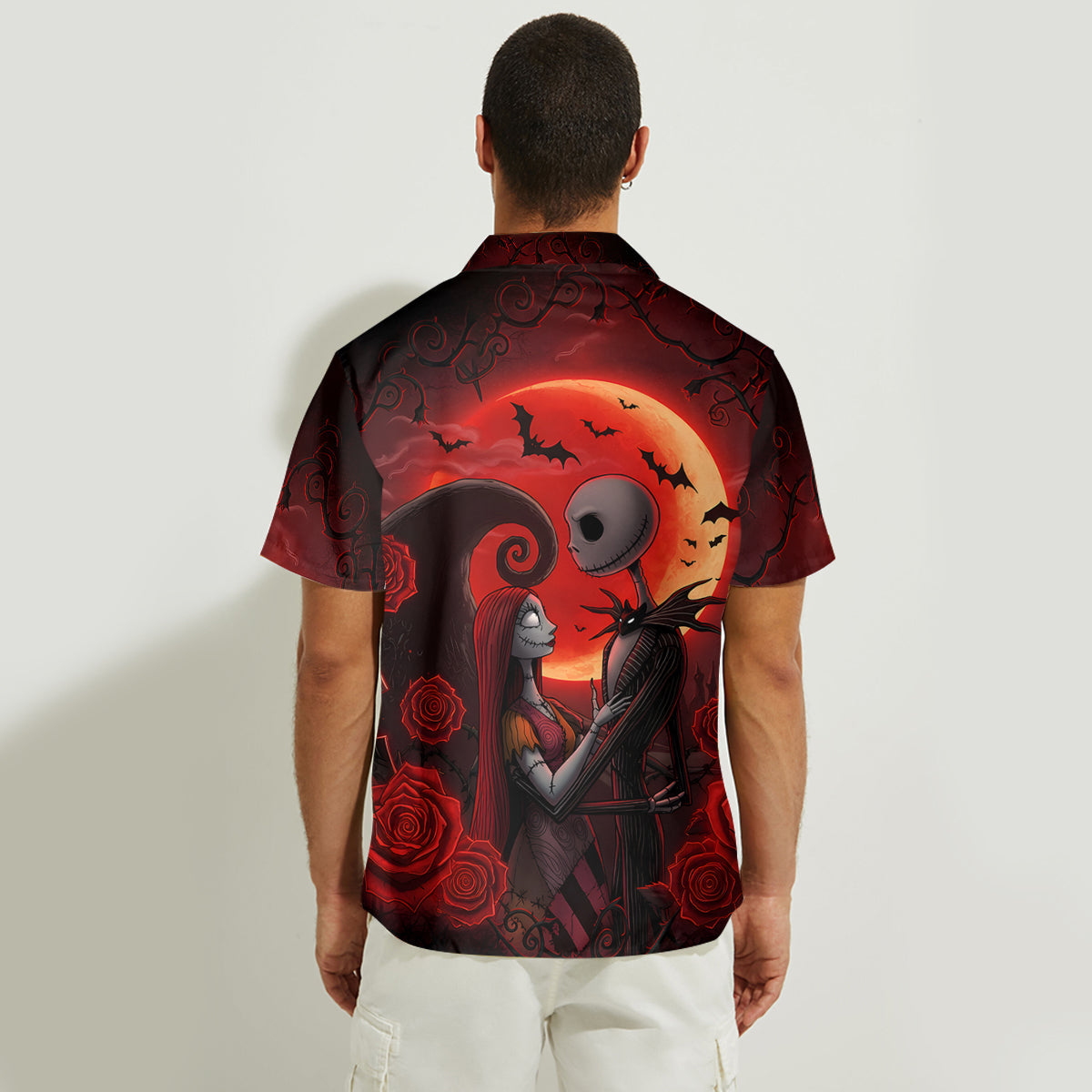 Personalized Nightmare Hawaiian Shirt & Sleeveless Dress for Couples