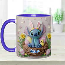 Load image into Gallery viewer, Personalized Easter Accent Mug Custom Name Gift for Kids
