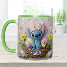 Load image into Gallery viewer, Personalized Easter Accent Mug Custom Name Gift for Kids
