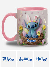 Load image into Gallery viewer, Personalized Easter Accent Mug Custom Name Gift for Kids
