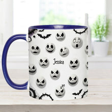Load image into Gallery viewer, Personalized Nightmare Accent Mug with Custom Name Gift
