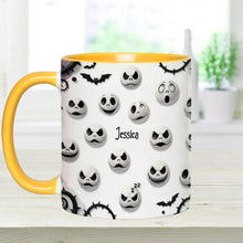 Load image into Gallery viewer, Personalized Nightmare Accent Mug with Custom Name Gift
