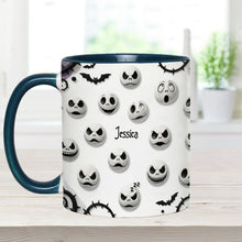 Load image into Gallery viewer, Personalized Nightmare Accent Mug with Custom Name Gift
