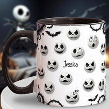Load image into Gallery viewer, Personalized Nightmare Accent Mug with Custom Name Gift
