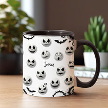 Load image into Gallery viewer, Personalized Nightmare Accent Mug with Custom Name Gift
