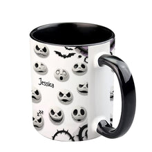 Load image into Gallery viewer, Personalized Nightmare Accent Mug with Custom Name Gift
