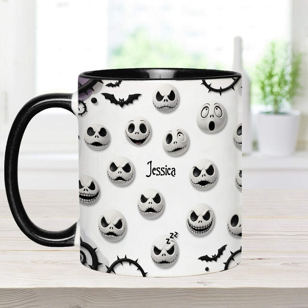 Personalized Nightmare Accent Mug with Custom Name Gift