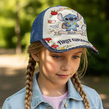 Load image into Gallery viewer, Personalized Classic Cap with Stitch Embroidery for Back to School

