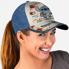 Load image into Gallery viewer, Personalized Classic Cap with Stitch Embroidery for Back to School
