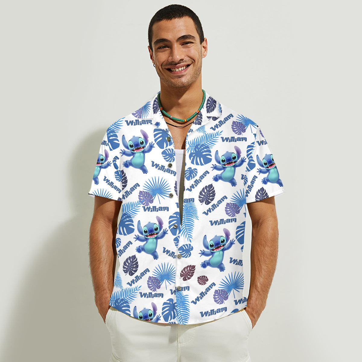 Personalized Hawaiian Shirt & Dress Set for Couples Gift