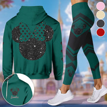 Load image into Gallery viewer, Personalized Mouse Hoodie and Leggings Custom Name Gift Idea
