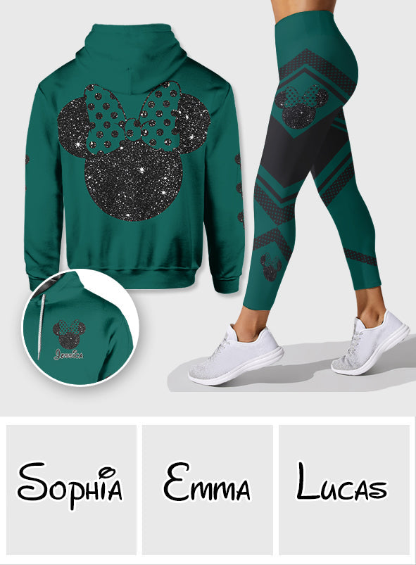 Personalized Mouse Hoodie and Leggings Custom Name Gift Idea