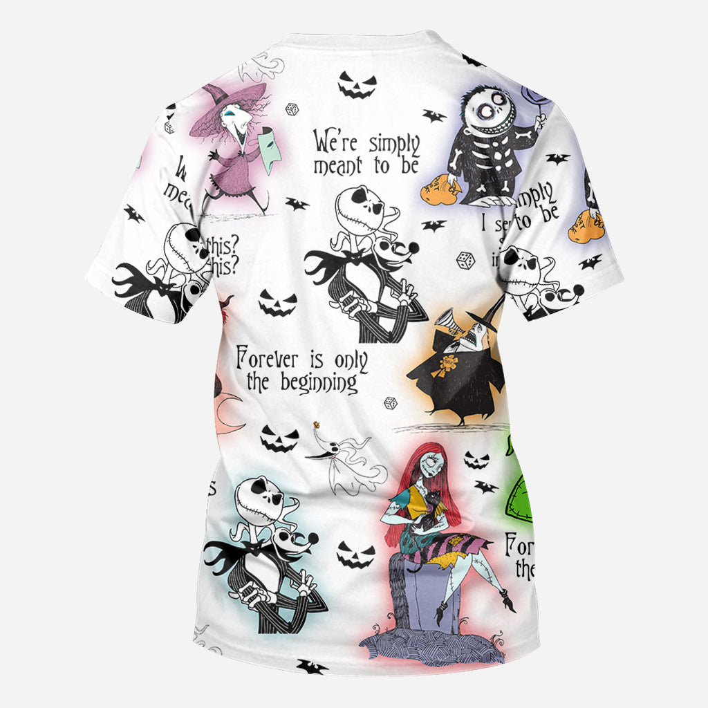 Personalized Nightmare Before Christmas All Over Shirt Gift
