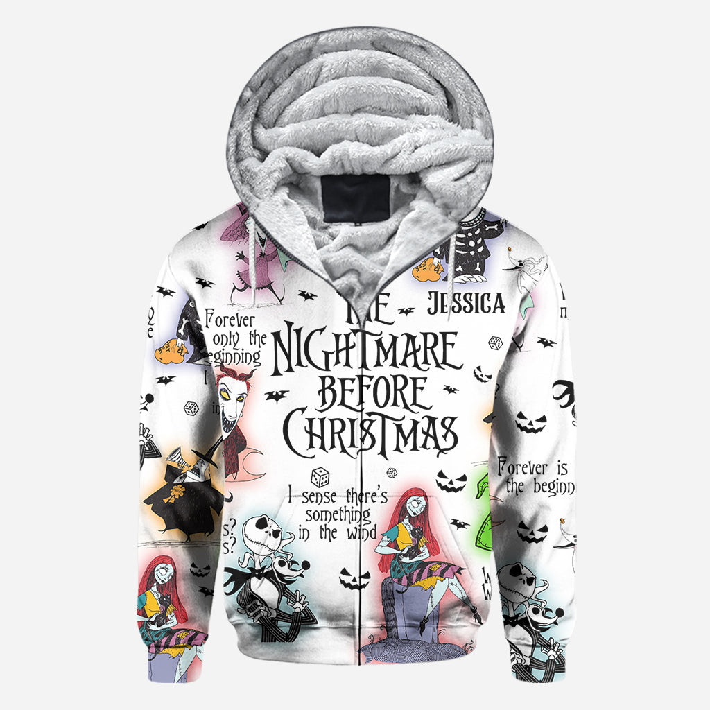 Personalized Nightmare Before Christmas All Over Shirt Gift