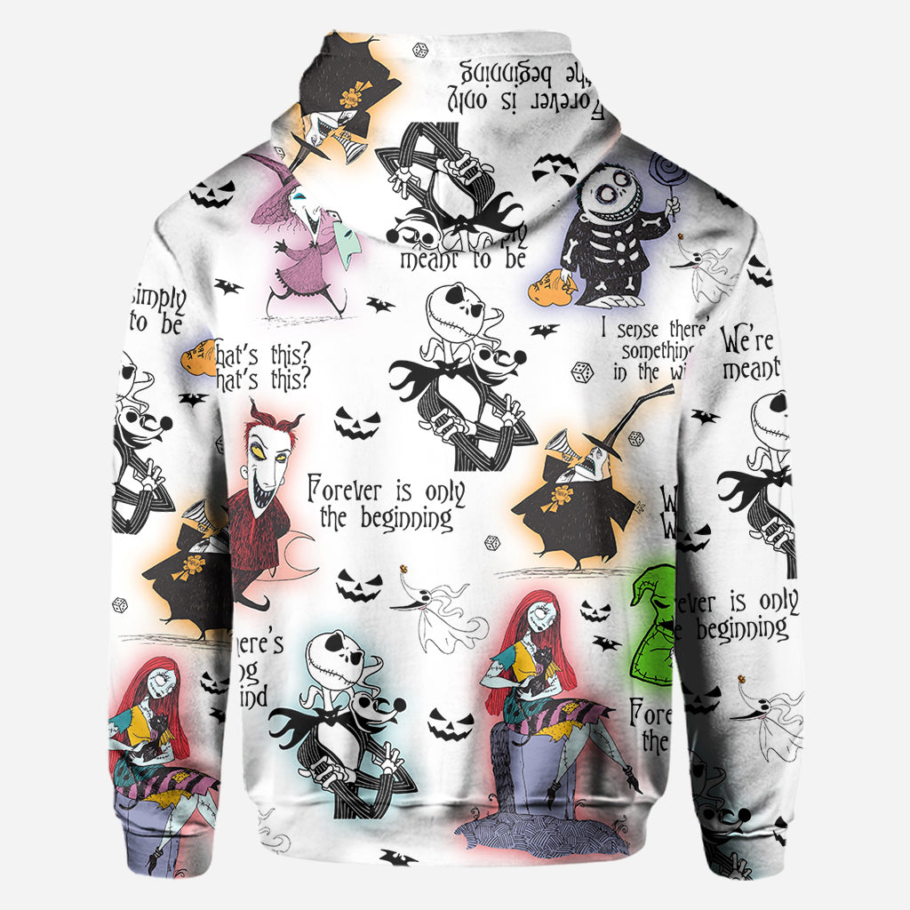 Personalized Nightmare Before Christmas All Over Shirt Gift