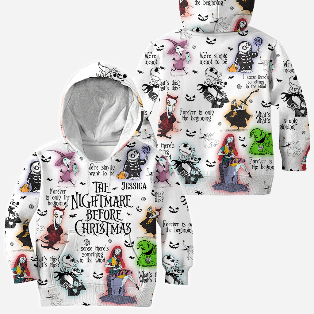 Personalized Nightmare Before Christmas All Over Shirt Gift
