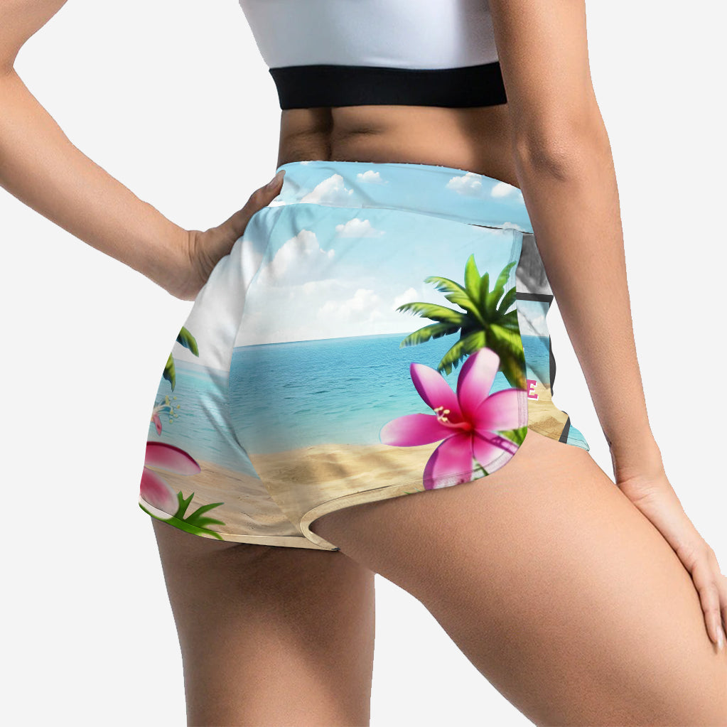 Personalized Men & Women Shorts Custom Name Ohana Gift