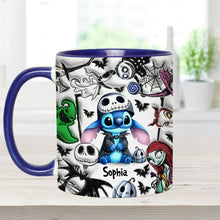 Load image into Gallery viewer, Personalized Ohana Accent Mug Custom Name Gift for Mom
