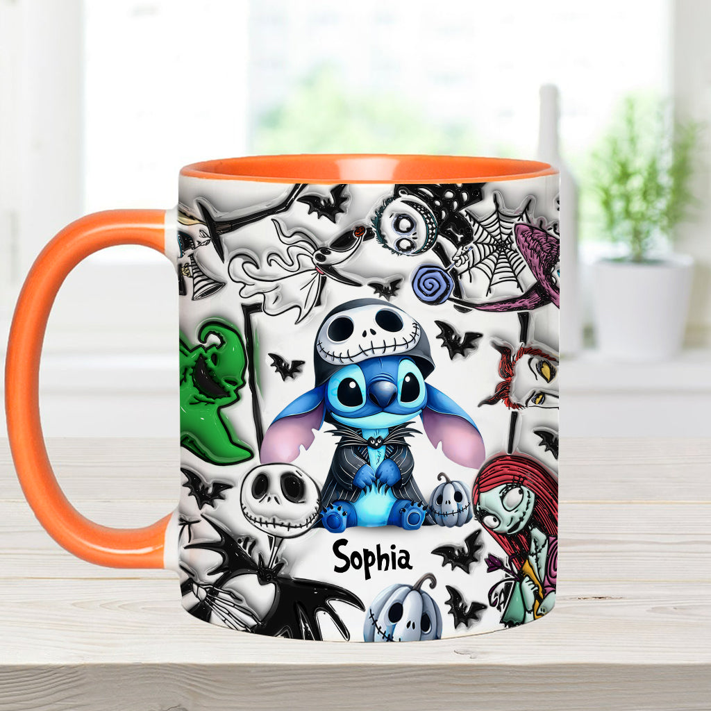Personalized Ohana Accent Mug Custom Name Gift for Mom
