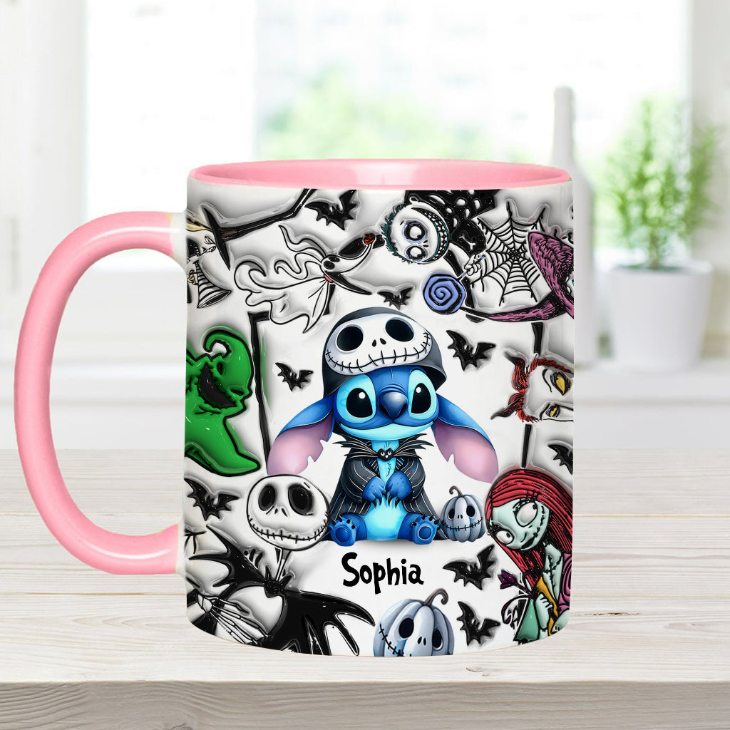 Personalized Ohana Accent Mug Custom Name Gift for Mom