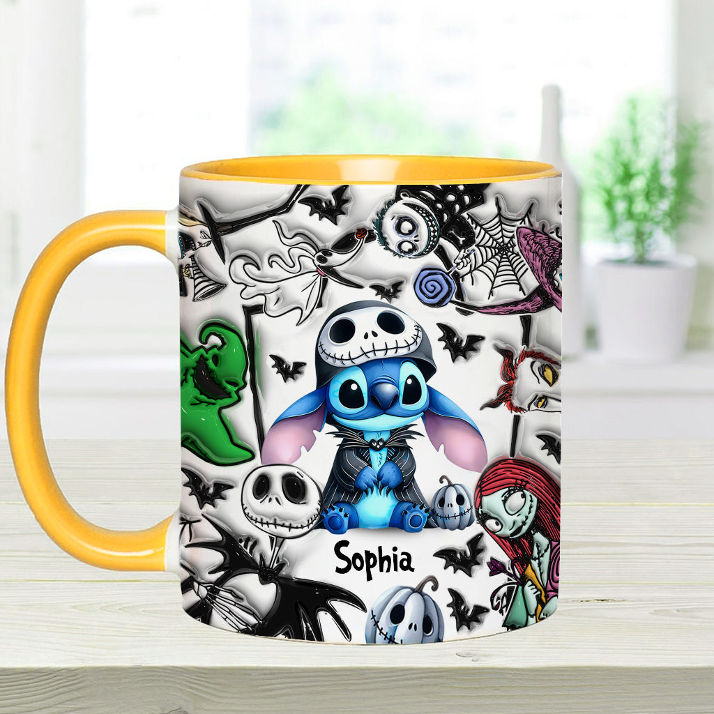 Personalized Ohana Accent Mug Custom Name Gift for Mom