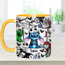 Load image into Gallery viewer, Personalized Ohana Accent Mug Custom Name Gift for Mom
