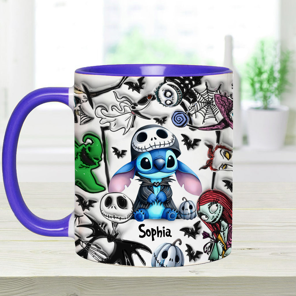 Personalized Ohana Accent Mug Custom Name Gift for Mom
