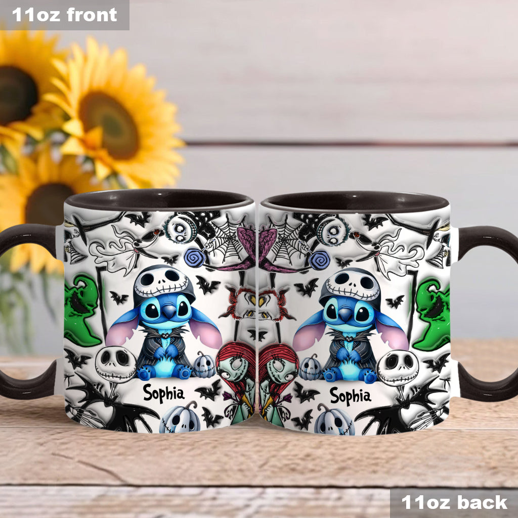 Personalized Ohana Accent Mug Custom Name Gift for Mom