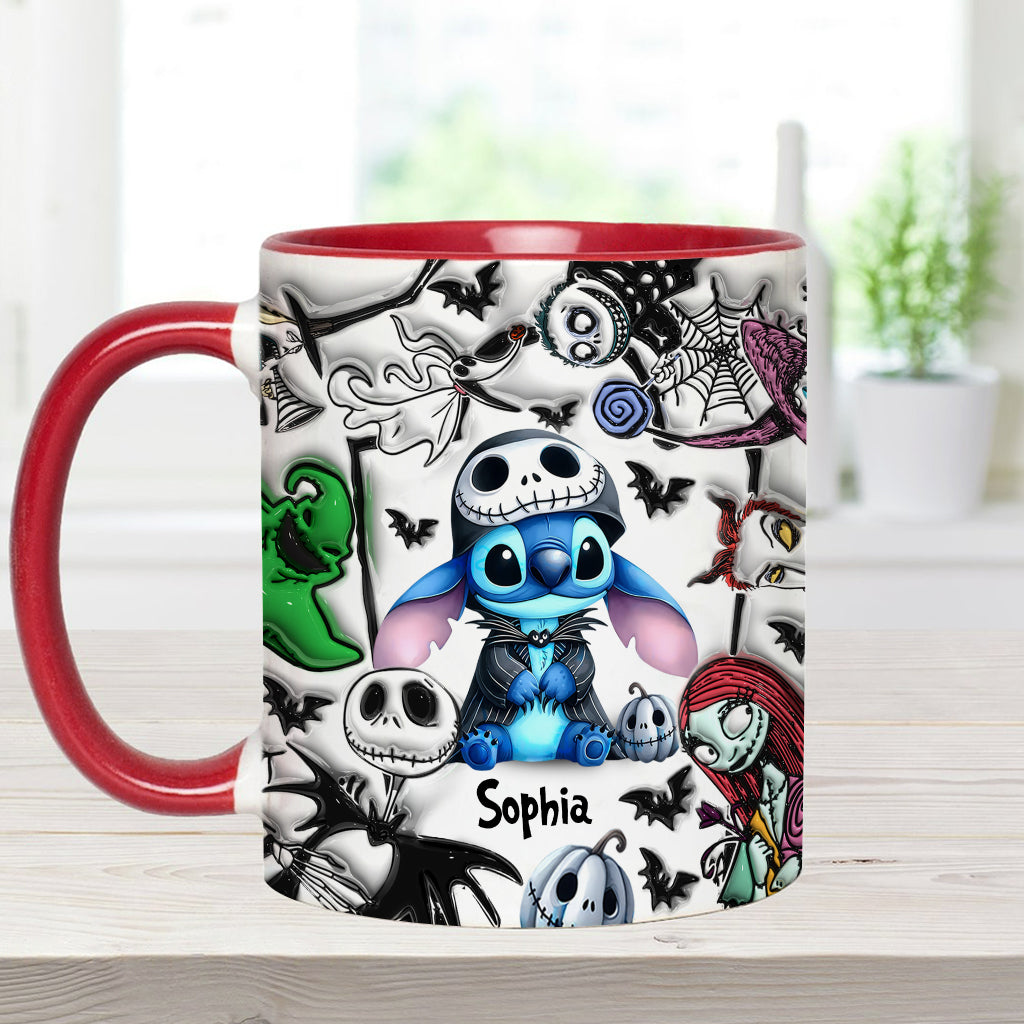 Personalized Ohana Accent Mug Custom Name Gift for Mom