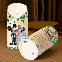 Load image into Gallery viewer, Personalized Flameless Candle with Custom Photo for Memorial Tribute
