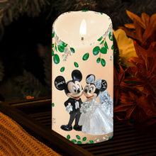 Load image into Gallery viewer, Personalized Flameless Candle with Custom Photo for Memorial Tribute
