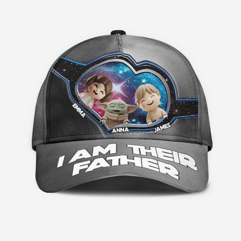Personalized Classic Cap I Am Their Father Gift for Dad