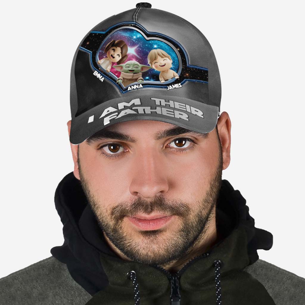 Personalized Classic Cap I Am Their Father Gift for Dad