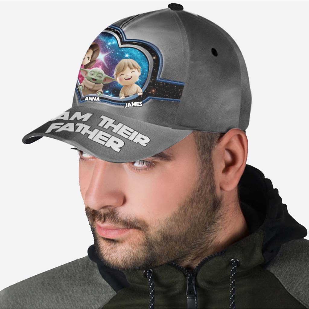 Personalized Classic Cap I Am Their Father Gift for Dad