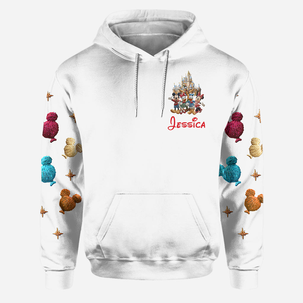 Personalized Disney Character Hoodie and Leggings Set for Kids