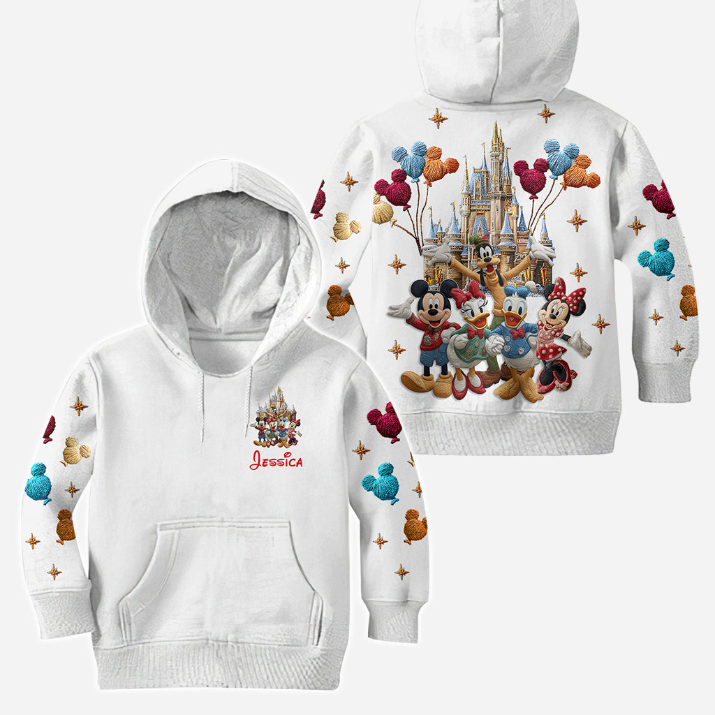 Personalized Disney Character Hoodie and Leggings Set for Kids