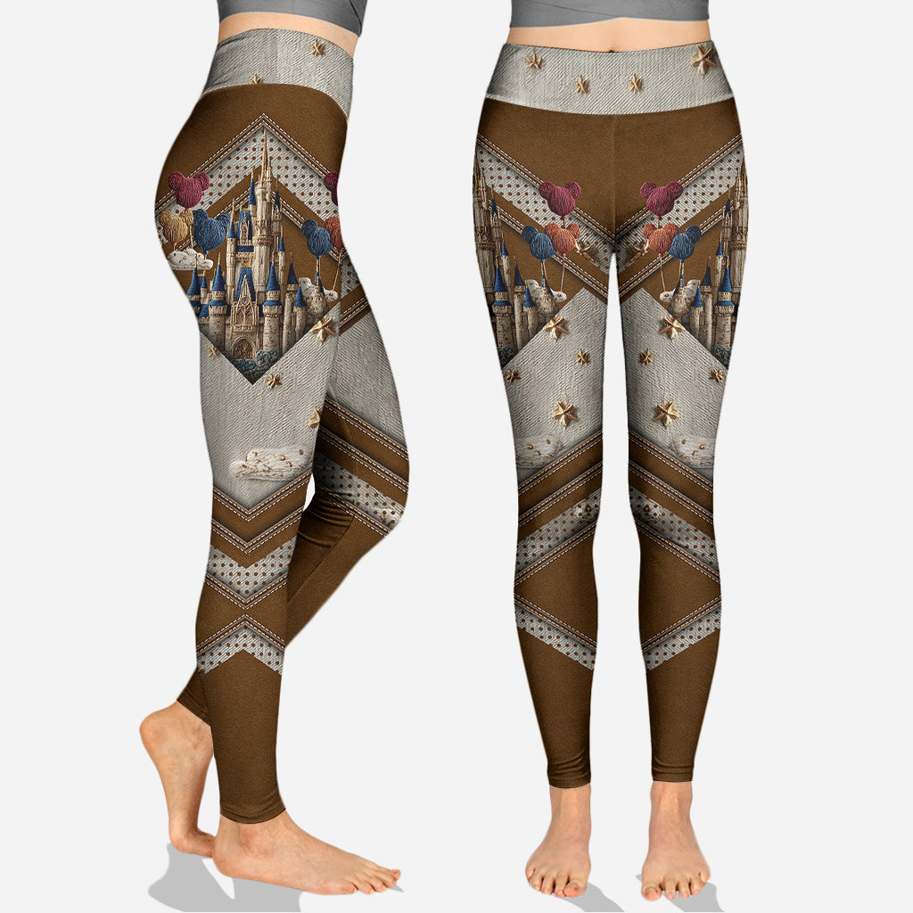 Personalized Mom Hoodie and Leggings Set Custom Names Gift