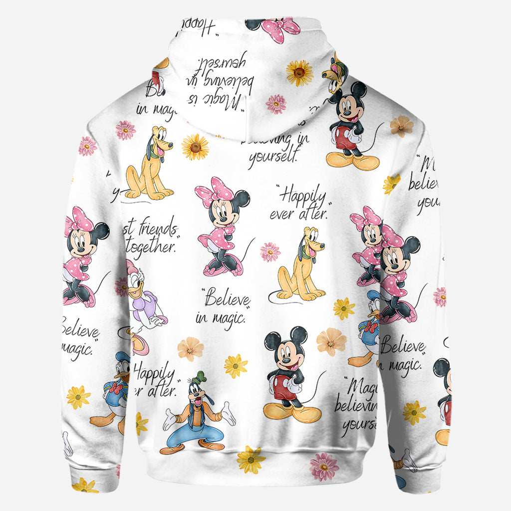 Personalized Disney All Over Shirt Custom Name for Kids
