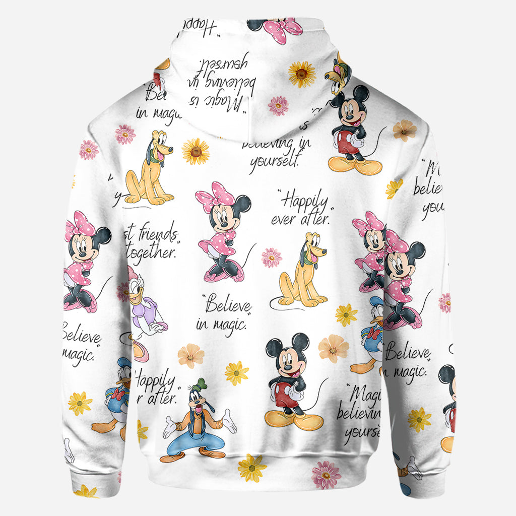 Personalized Disney All Over Shirt Custom Name for Kids